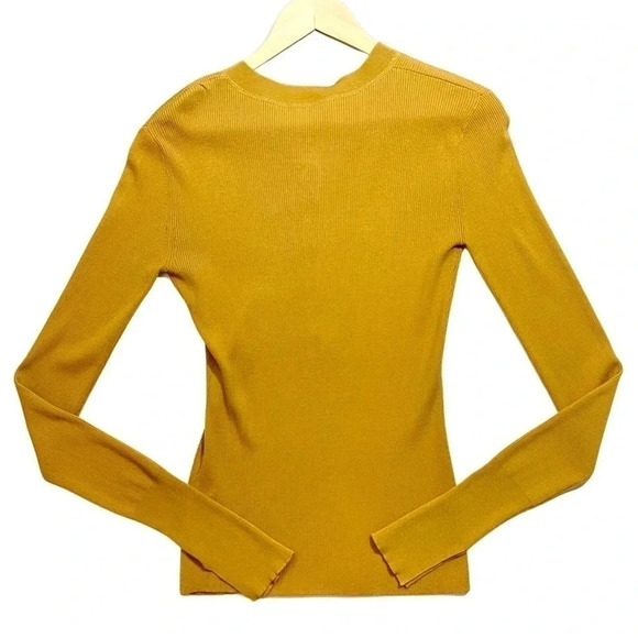 Land of Distraction Hadley Rib Knit Long Sleeve Henley Top - Picture 5 of 5